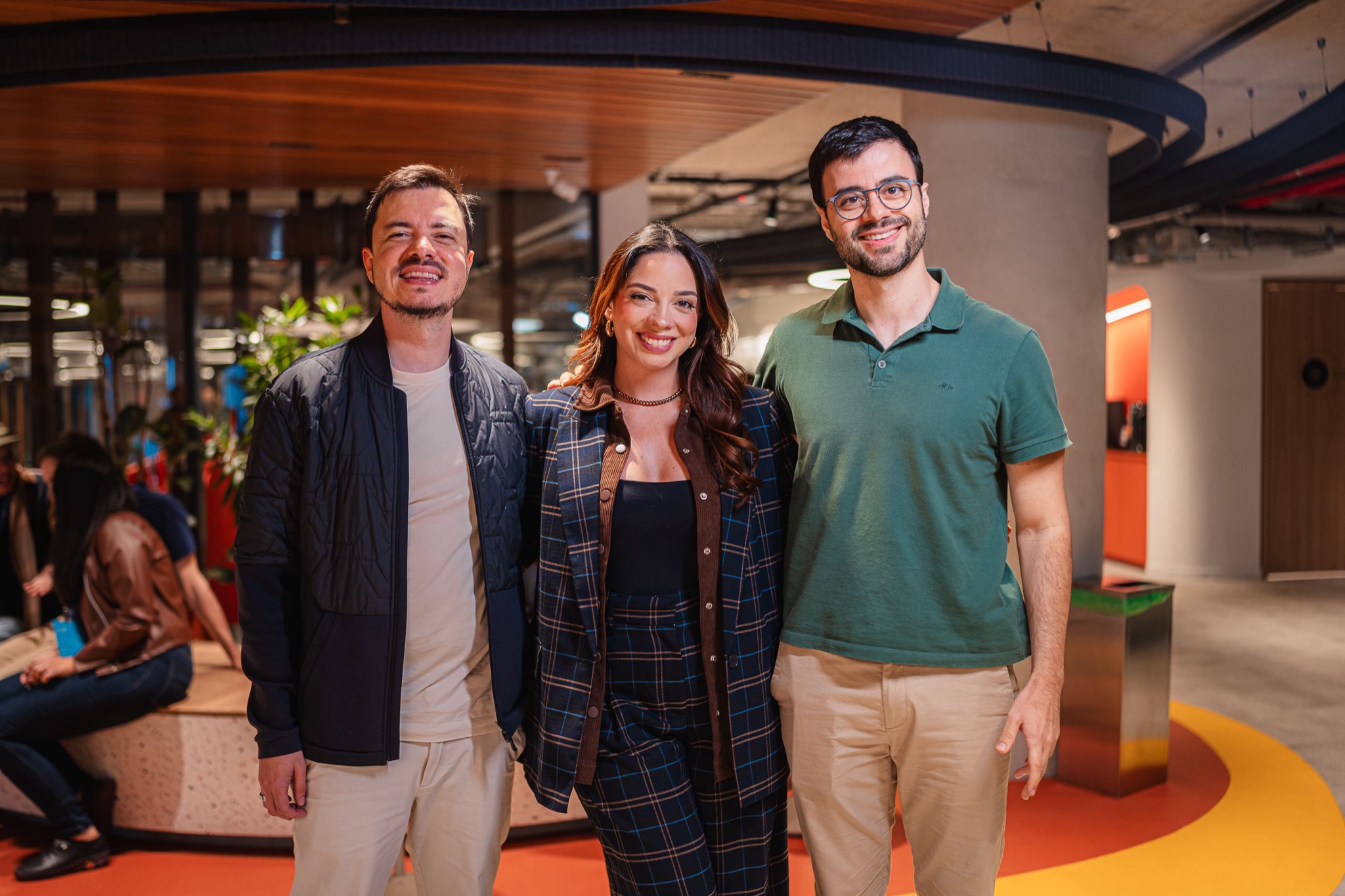 Rodrigo Vinhas, Mari de Toledo e Lucas Puerto